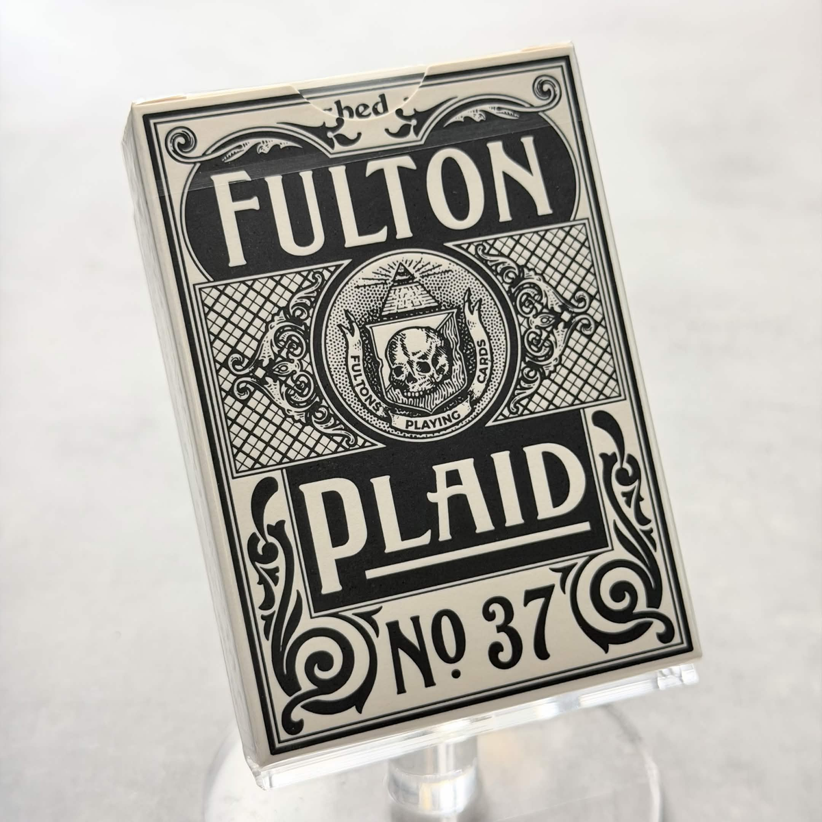 Fulton Plaid No. 37 (White Whiskey) Playing Cards