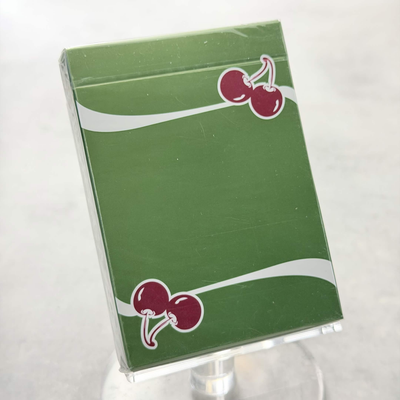 Cherry Casino (Sahara Green) Playing Cards