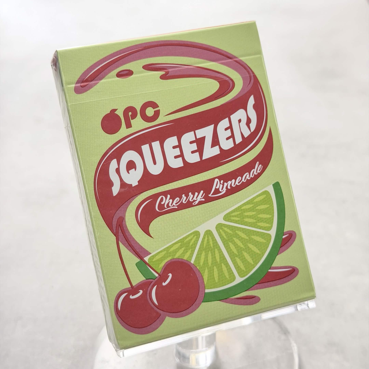 Squeezers V4 (Cherry Limeade) Playing Cards