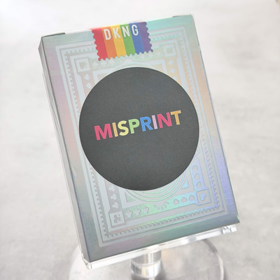 Rainbow Wheels - Gilded (Misprint) Playing Cards