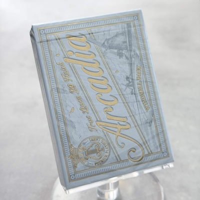 Arcadia - Windmill Back (Azure Blue) Playing Cards