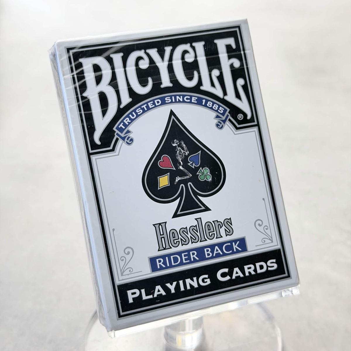 Bicycle Hesslers Rider Back (Blue) [SEALED / MINOR TUCK DEFECTS]
