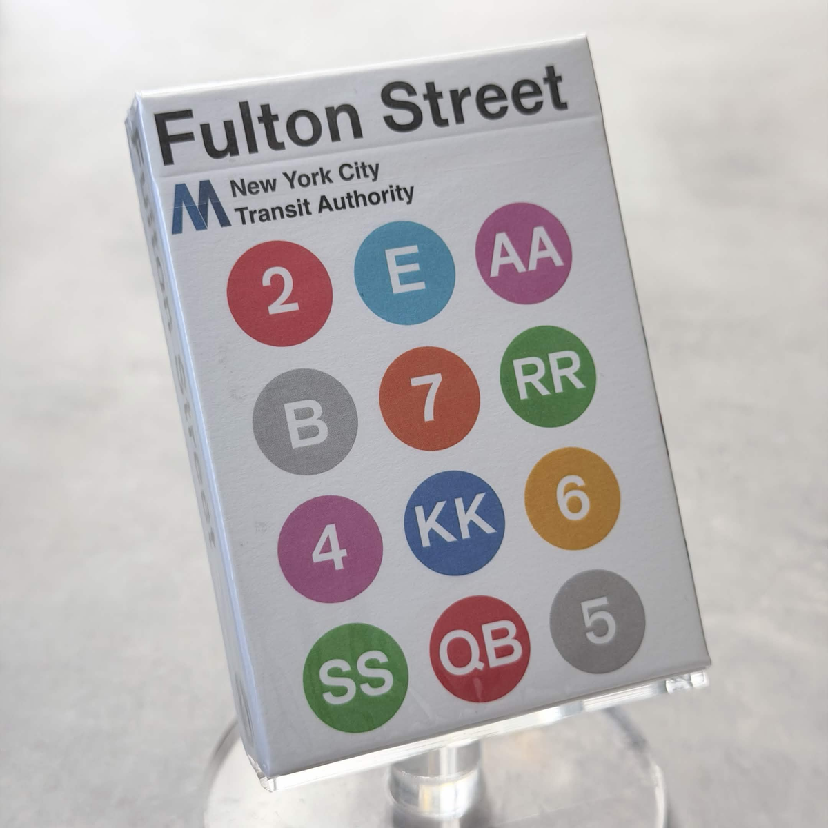 Fulton Street 1972 - Vignelli Map (Signed Artist Proof) [SEALED / MINOR TUCK DEFECTS]