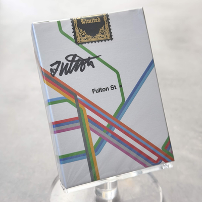 Fulton Street 1972 - Vignelli Map (Signed Artist Proof) [SEALED / MINOR TUCK DEFECTS]