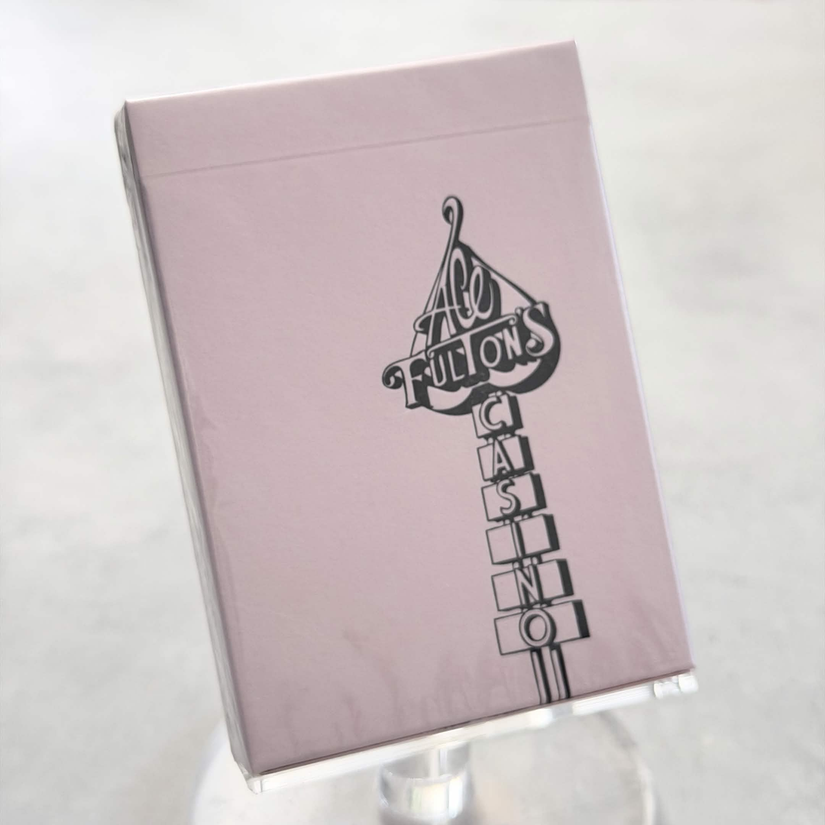 Ace Fulton's Casino (Pretty In Pink) Playing Cards
