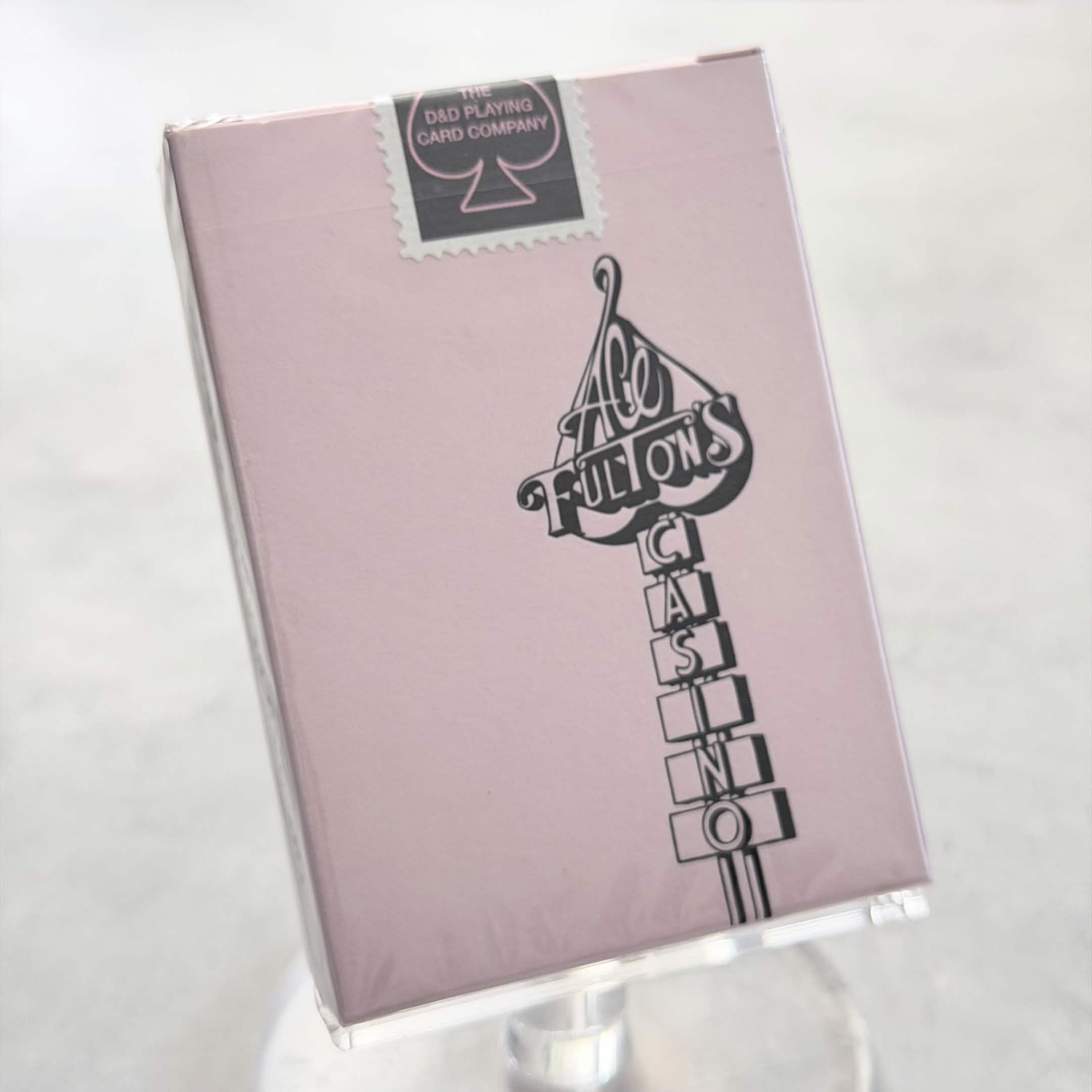 Ace Fulton's Casino (Pretty In Pink) Playing Cards