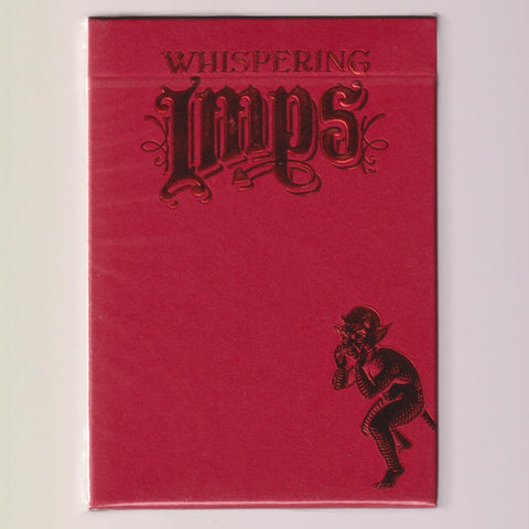 Whispering Imps Red Limited First Edition Playing Cards