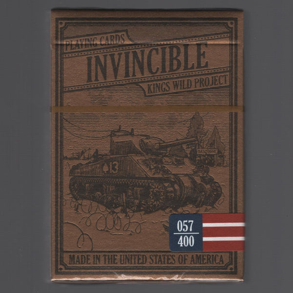 Invincible Gilded Edition Playing Cards #057/400