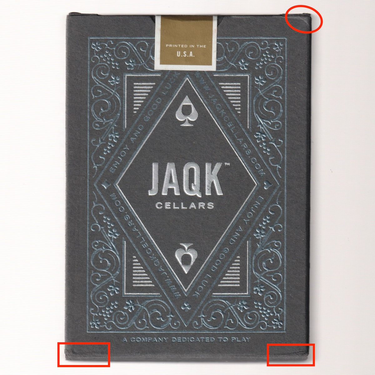 JAQK Cellars Series 001 (Gold Seal) [AUCTION]