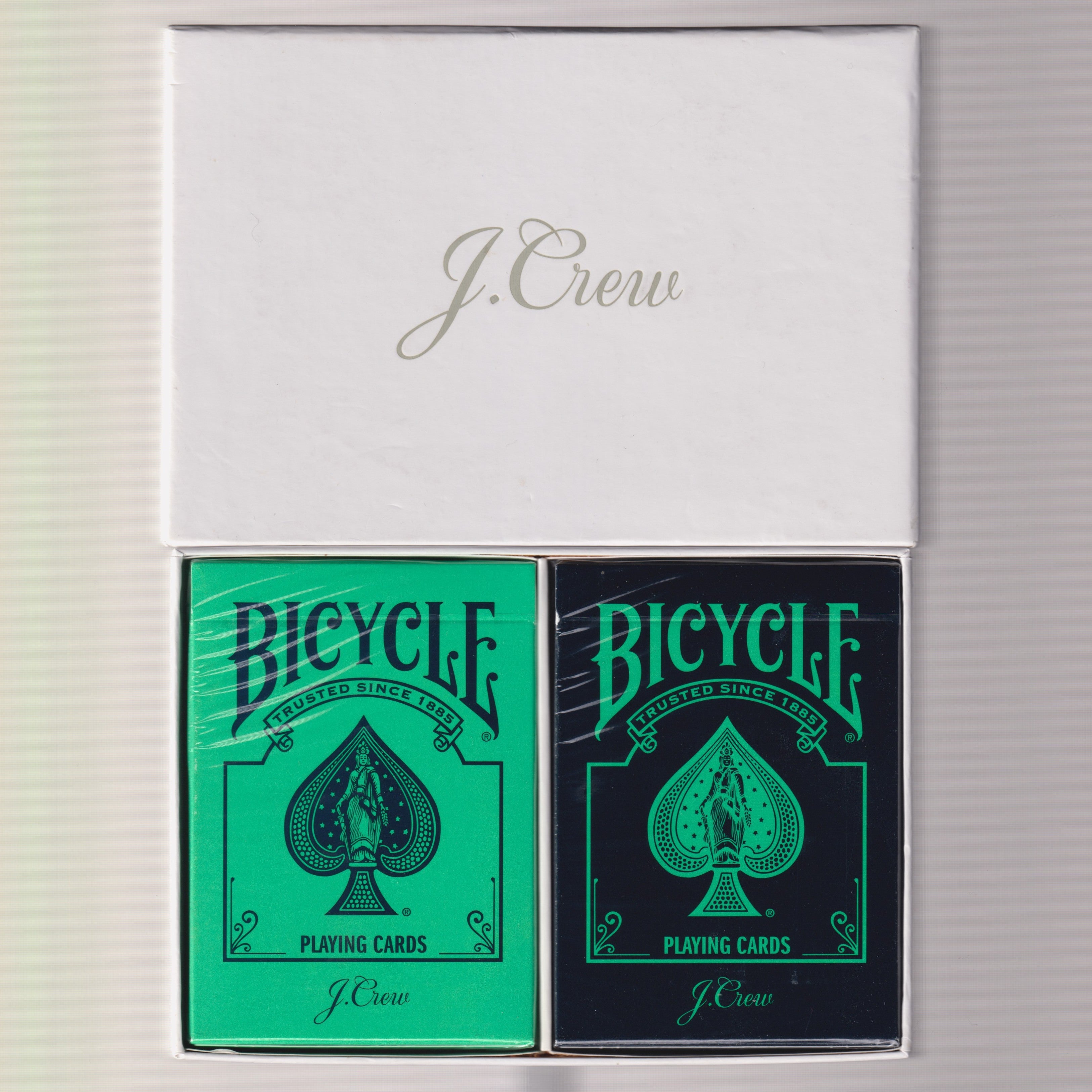 J.Crew Bicycle Green & Black Box Set [AUCTION]