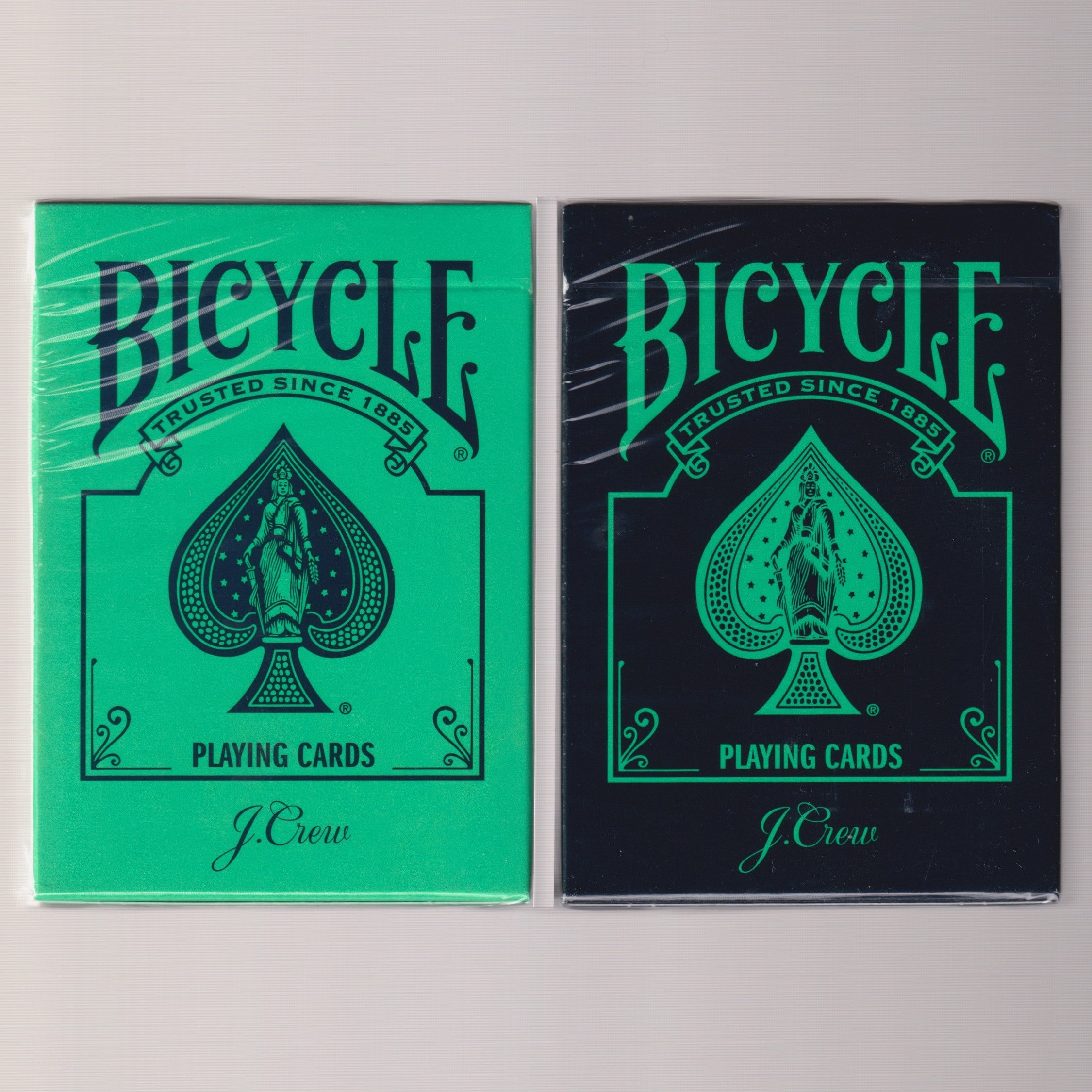 J.Crew Bicycle Green & Black Box Set [AUCTION]