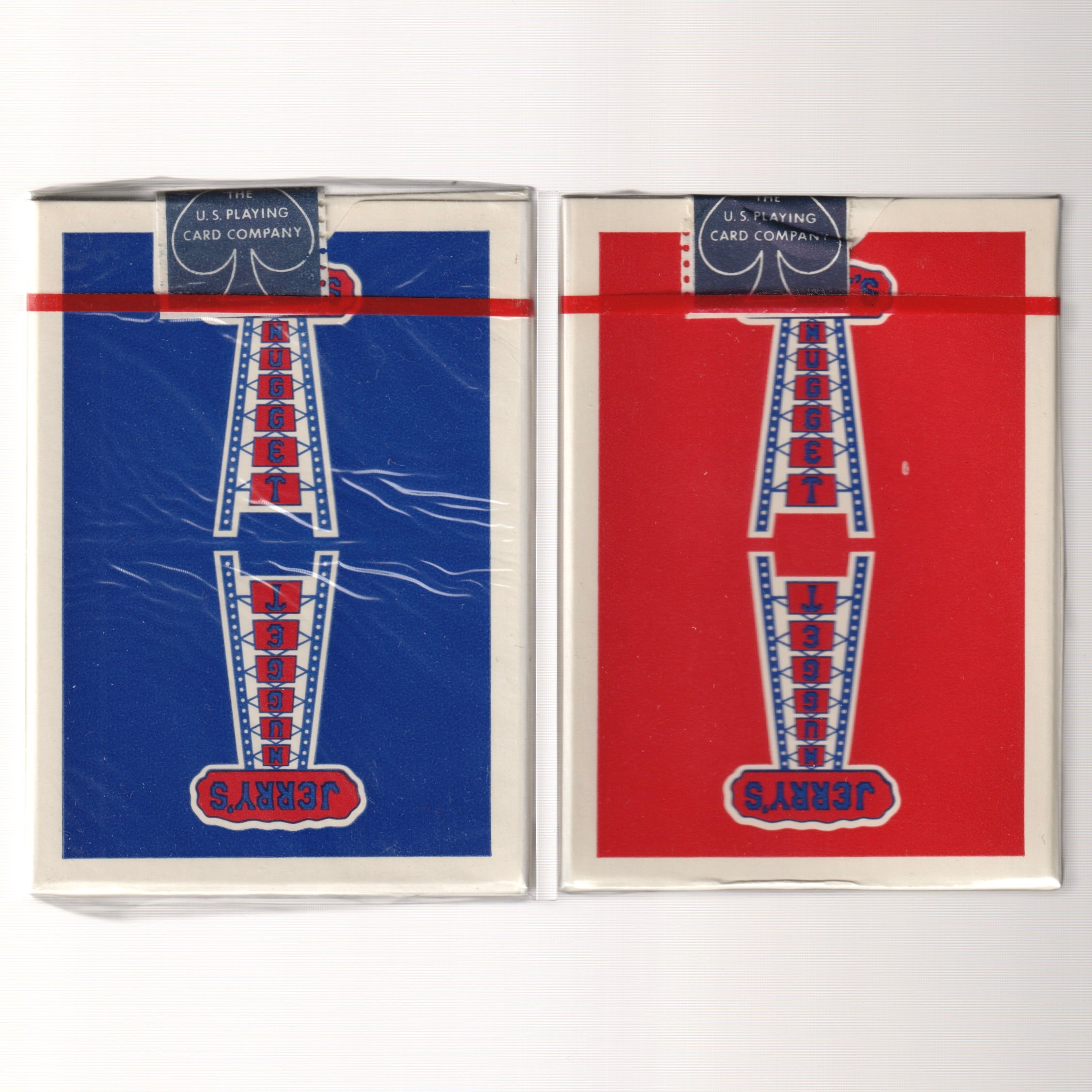 Jerry's Nugget Casino (1970, Blue & Red) [AUCTION]