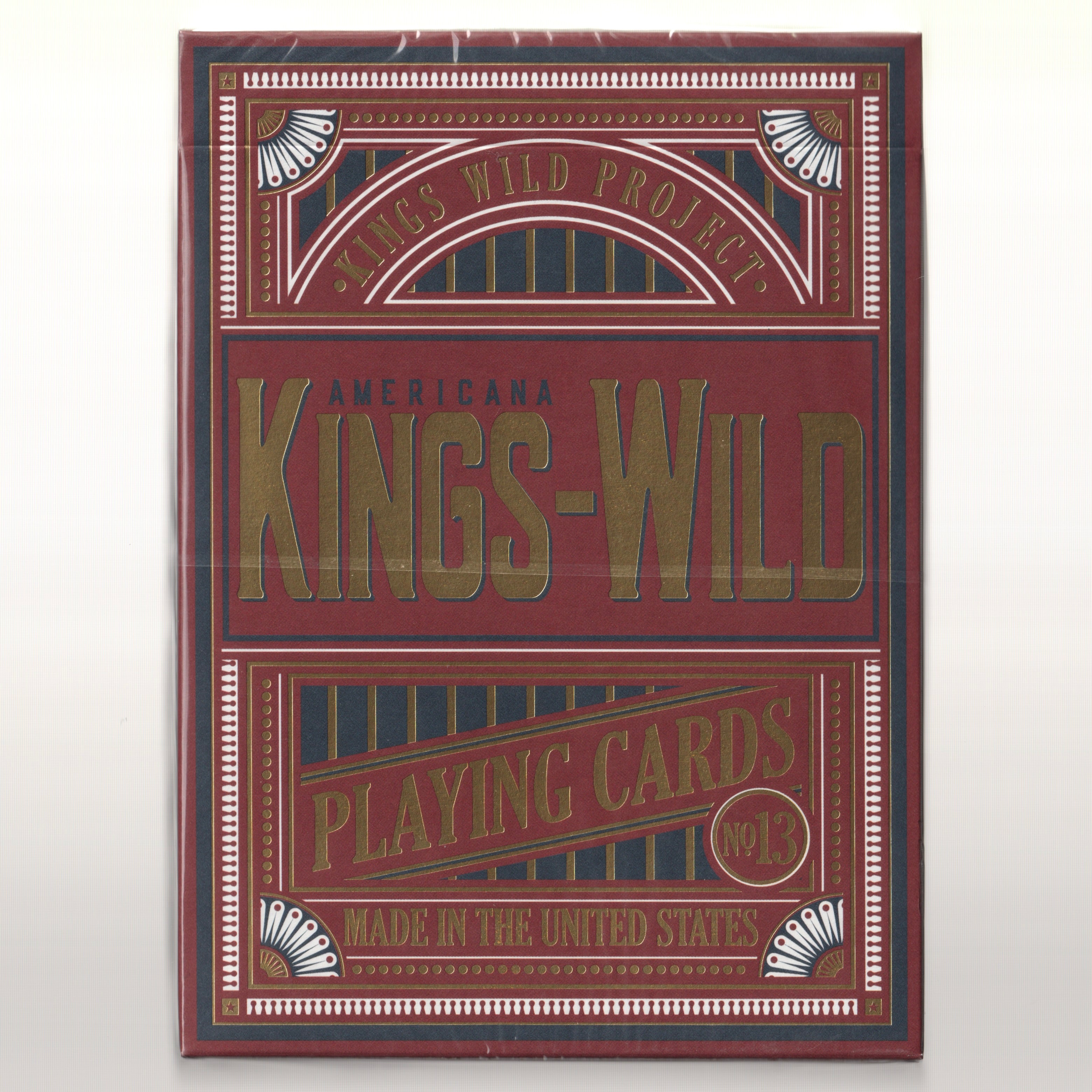 Kings Wild Americana Gilded Jumbo Tuck Collectors Set & Case [AUCTION]