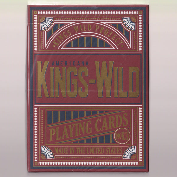 Kings Wild Americana Gilded Jumbo Tuck Collectors Set & Case [AUCTION]