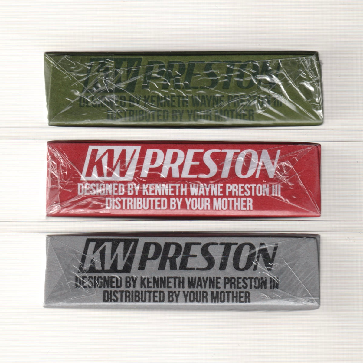 Kenneth Wayne Preston Gilded Triple Set [AUCTION]
