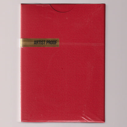 Labyrinth, Red (Artist Proof) [AUCTION]