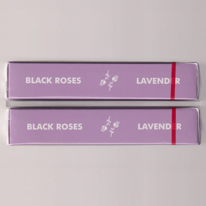 Black Roses Lavender Gilded Twin Pack [AUCTION]