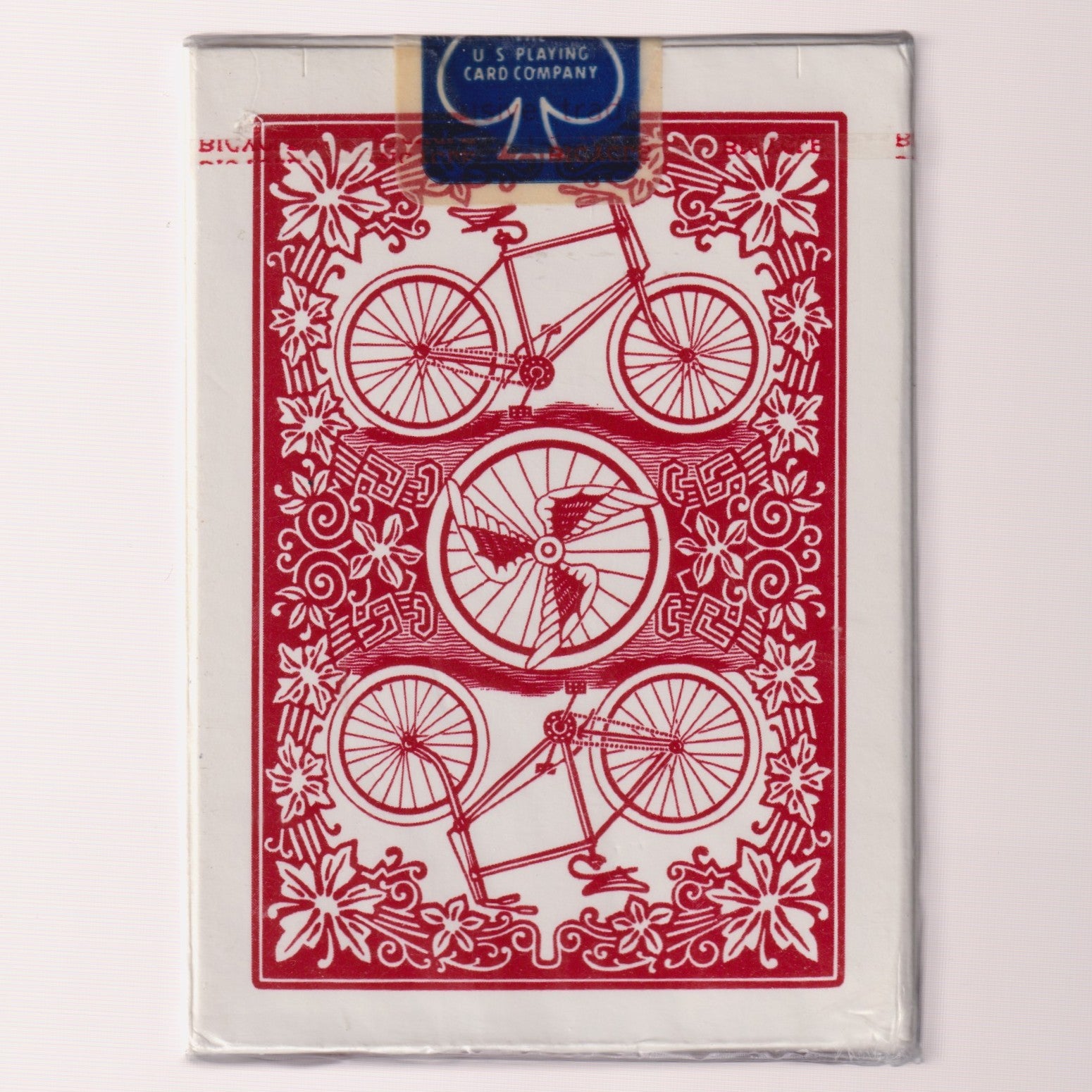 Bicycle League Back (Red, Ohio-made) [AUCTION]