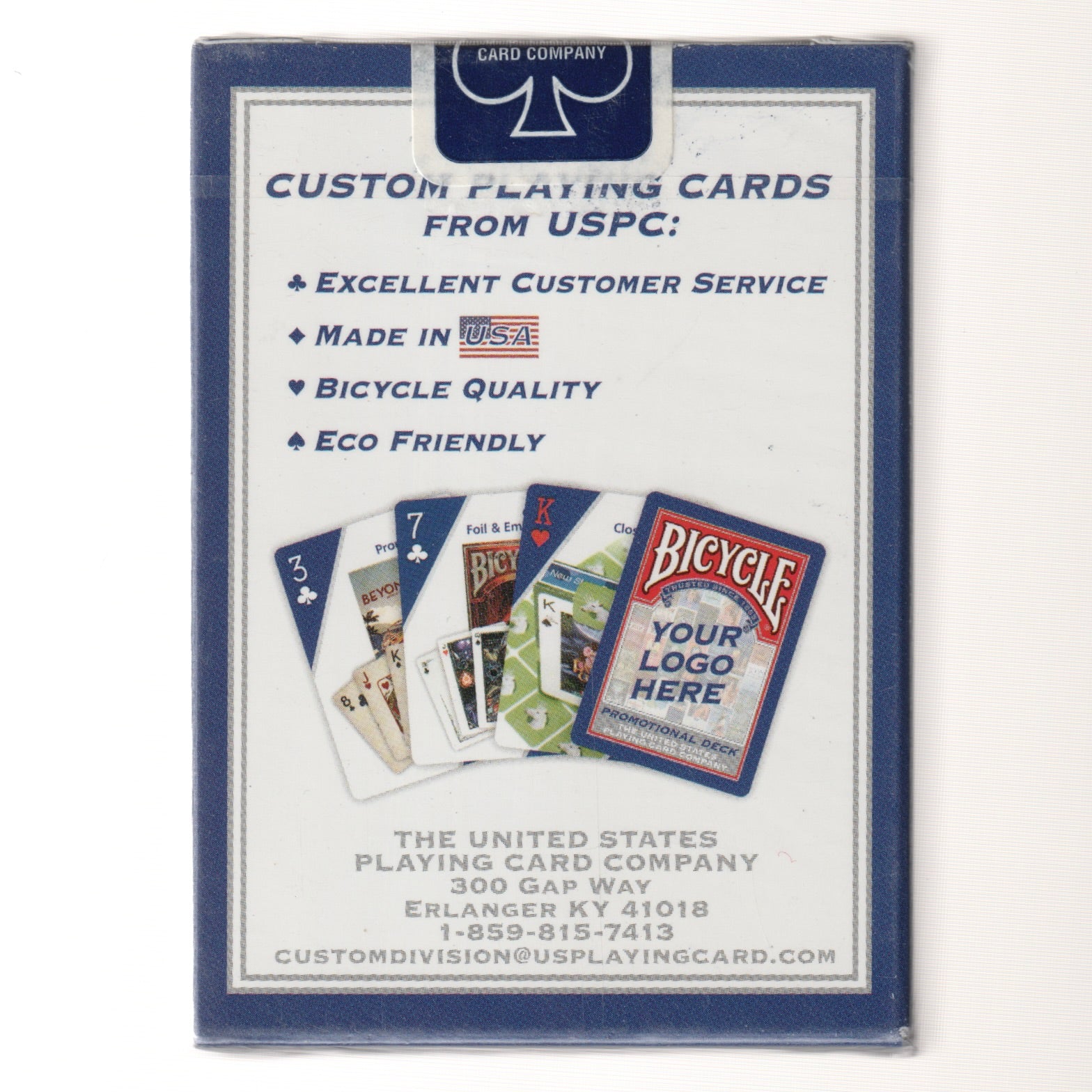 Bicycle "Your Logo Here"/Promotional Deck (2014) [AUCTION]