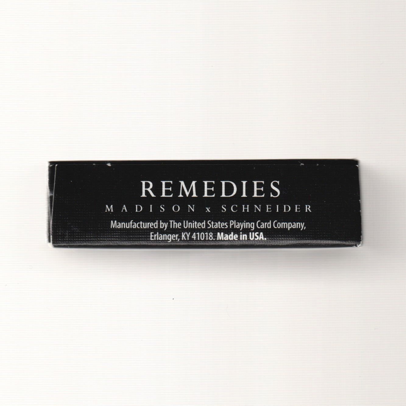 Remedies (Black, Signed by Daniel Madison)[AUCTION]