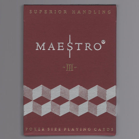 [CLEARANCE] Maestro III Playing Cards