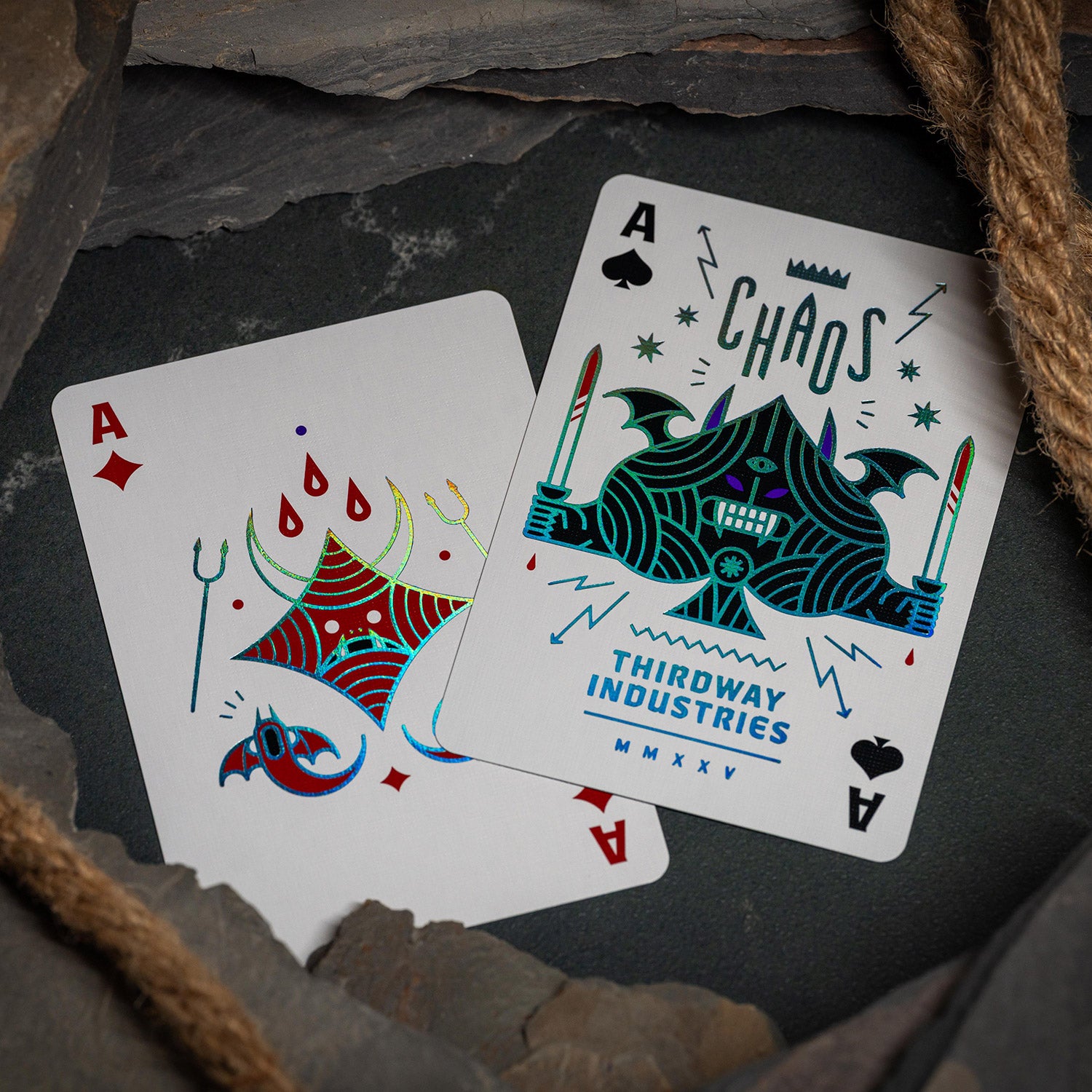 Chaos Nameless Narcissism Playing Cards
