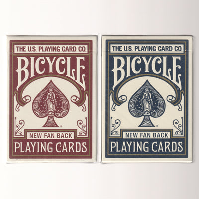 Bicycle New Fan Back (Dan & Dave Versions, Red & Blue) [AUCTION]