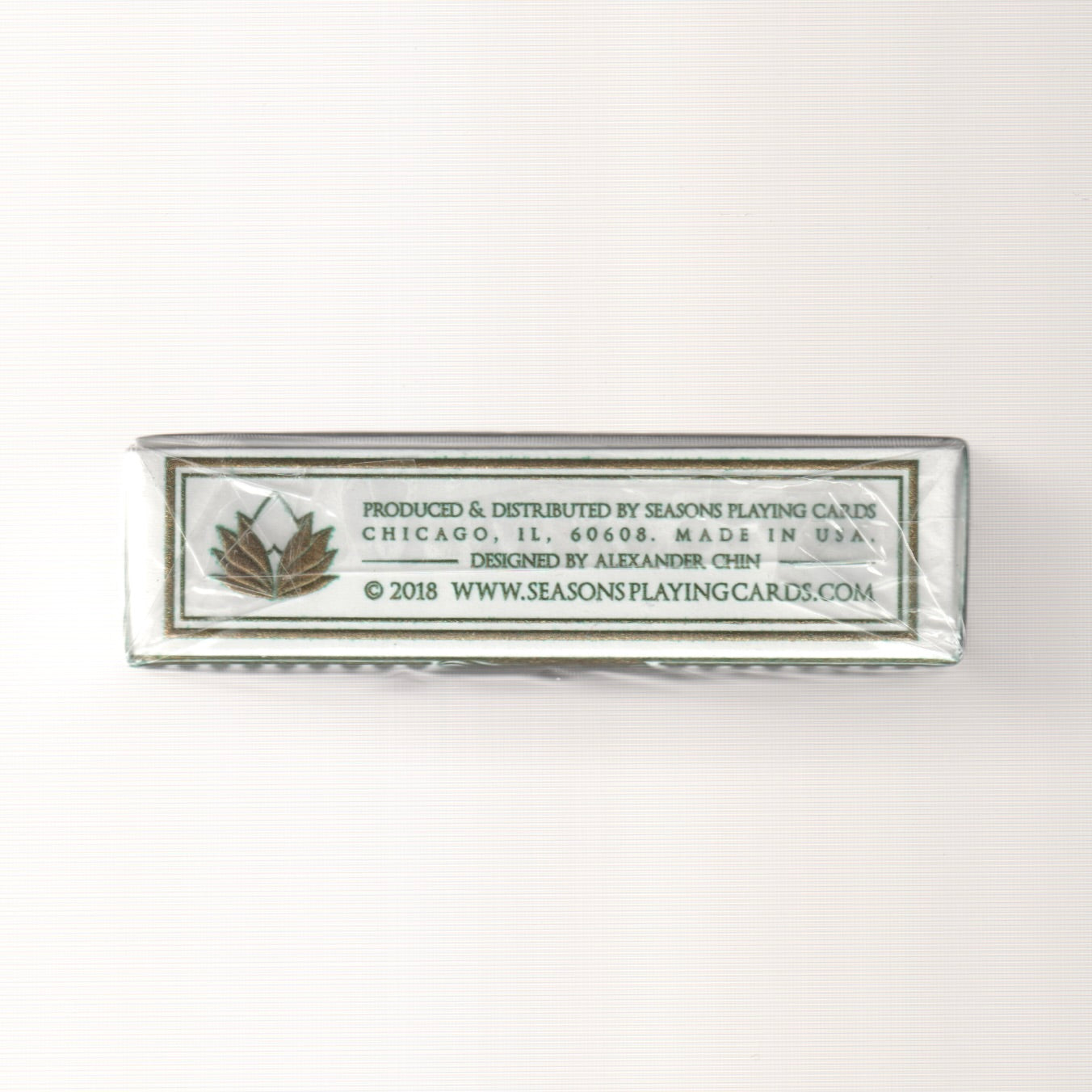 2018 National Playing Card Collection Day (Green Edition) [AUCTION]