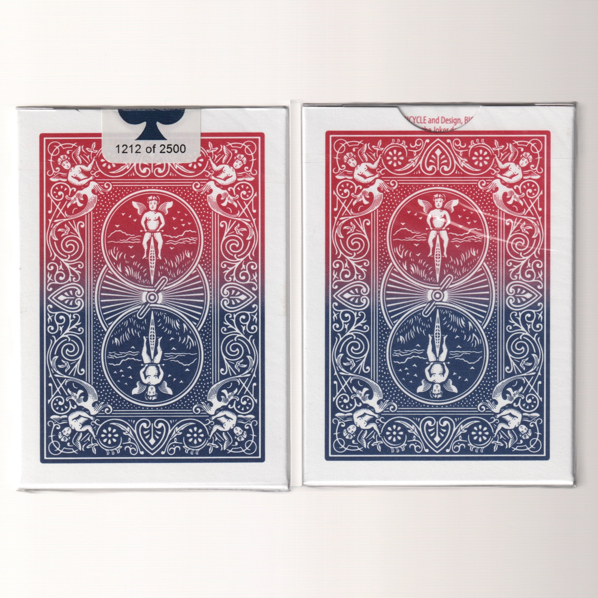 Bicycle Ombre Edged (Numbered & Unnumbered) [AUCTION]