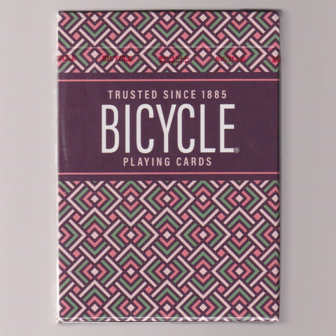 Bicycle Parquet Playing Cards (Red)