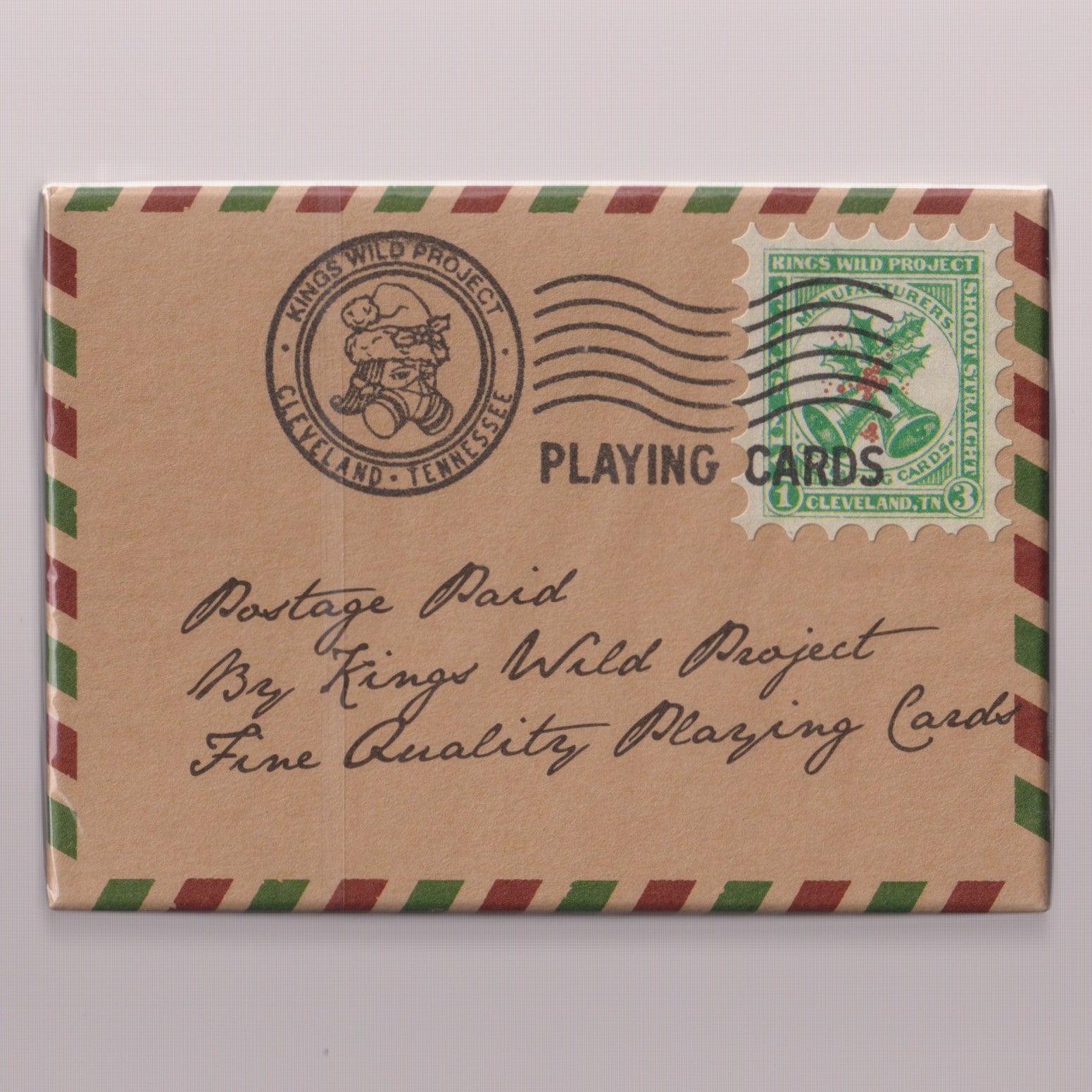 Christmas Postage Paid Red Gilded (#122/250) [AUCTION]