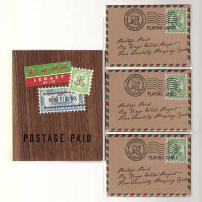 Postage Paid Christmas Set (Numbered decks all #09) [AUCTION]