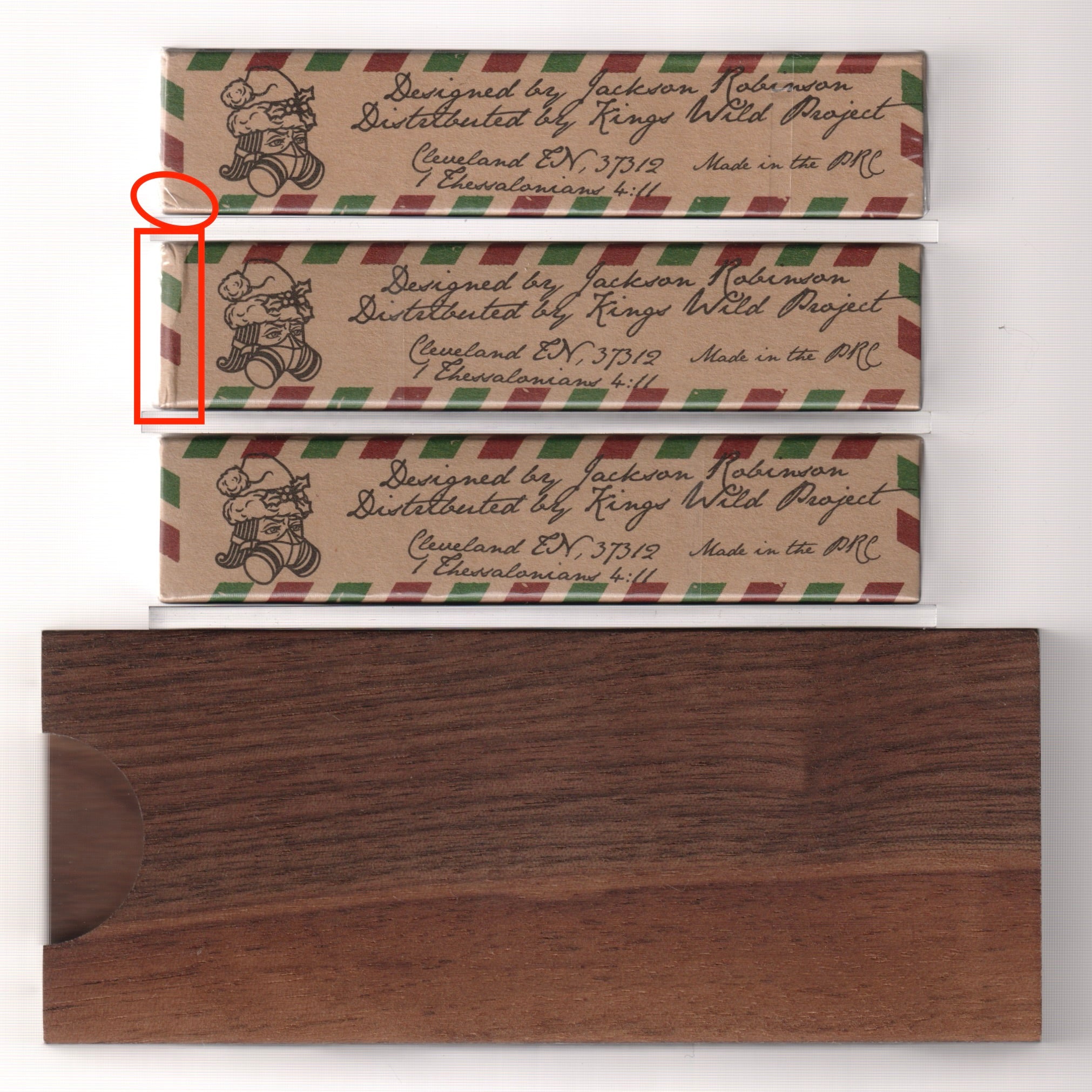 Postage Paid Christmas Set (Numbered decks all #09) [AUCTION]