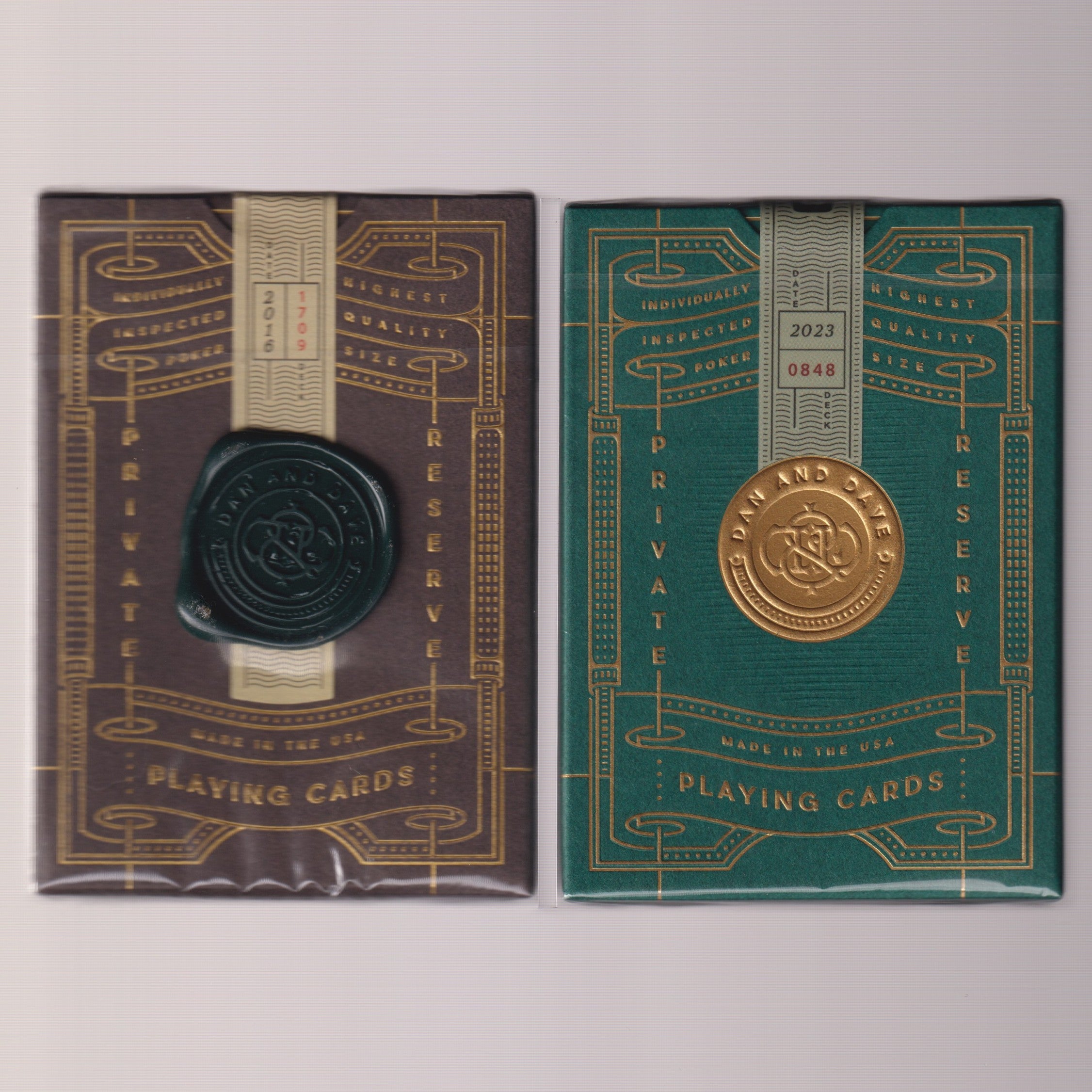 Dan & Dave Private Reserve V2 & Green V2 [AUCTION]