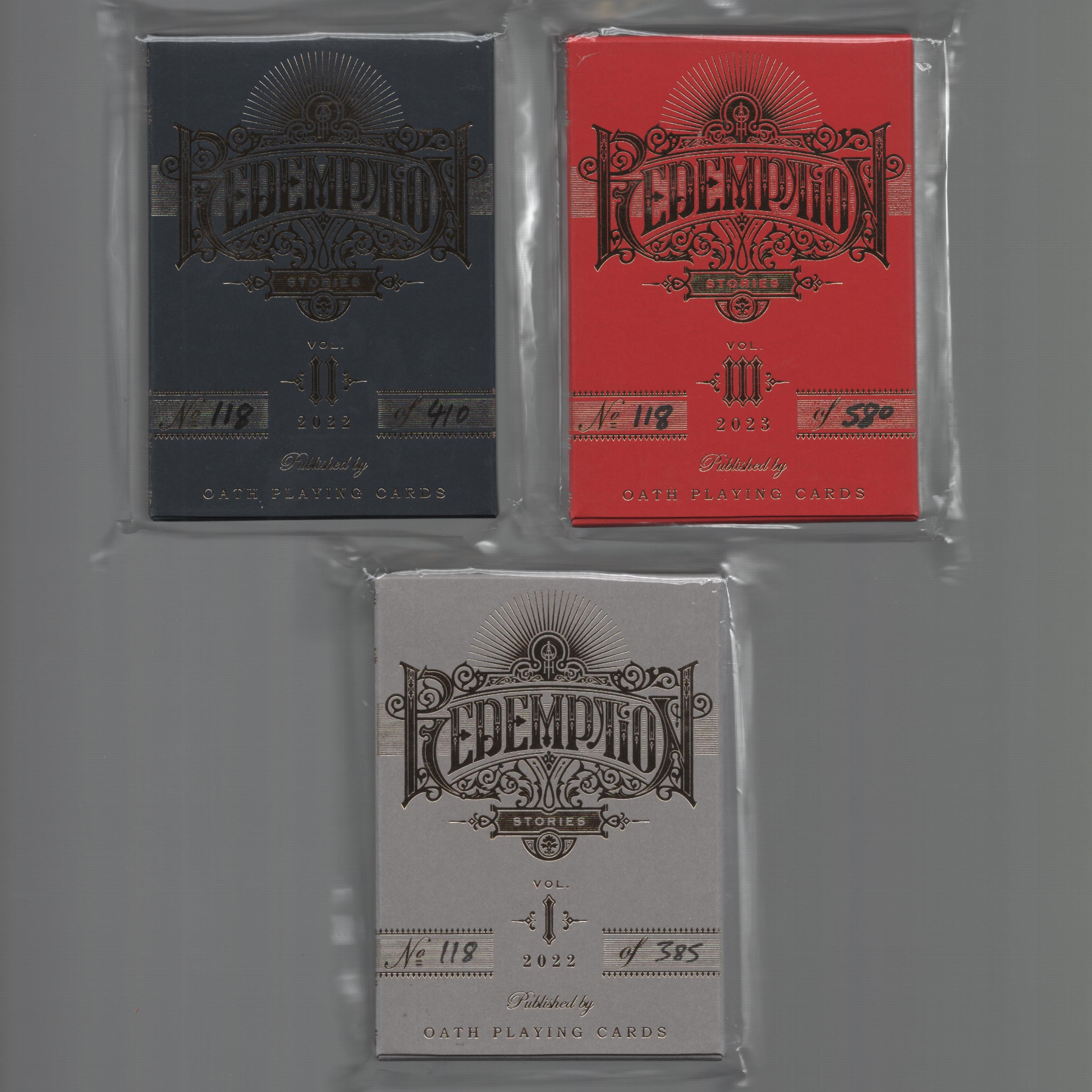 Redemption Stories Vol. I-III [AUCTION]