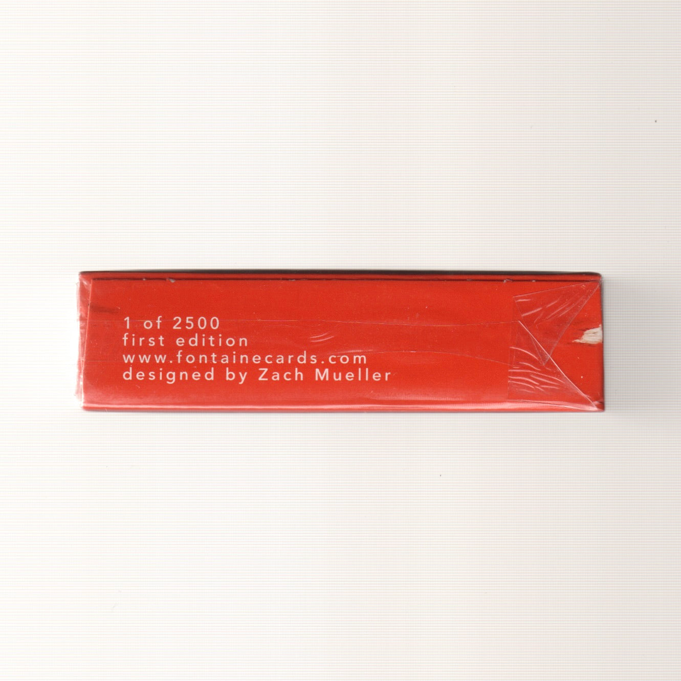 Supreme Back (Red, Opened/Excellent Condition) [AUCTION]