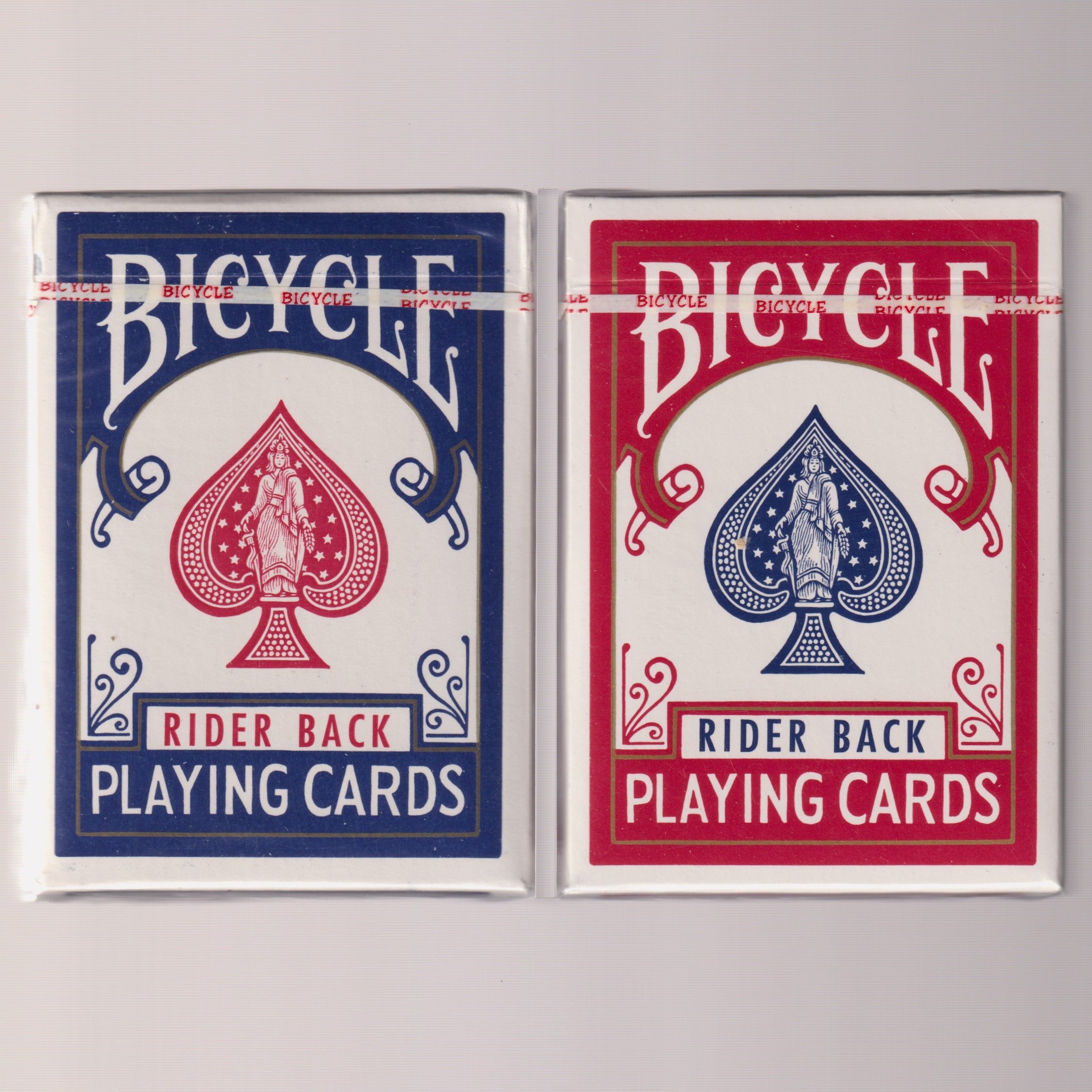 Bicycle Rider Back Set (Vintage/USPCC Stamp) [AUCTION]