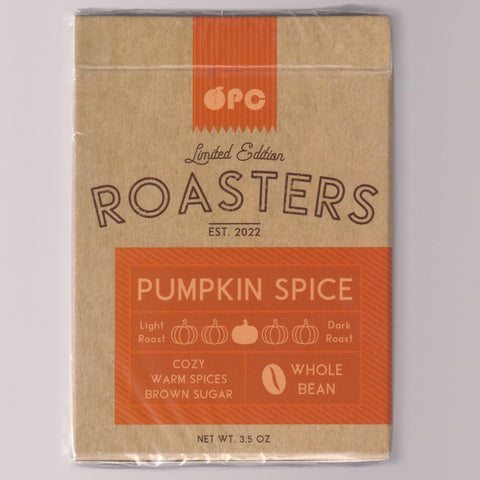 Roasters Pumpkin Spice Playing Cards (Gilded Edition #014/200)