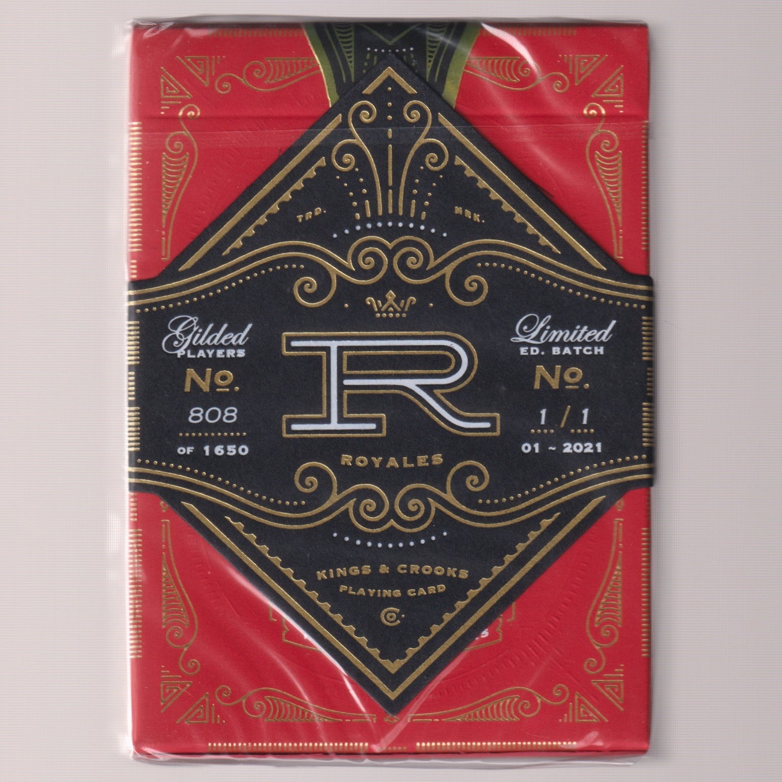 Royales Players Rouge Gilded #808/1650 [AUCTION]