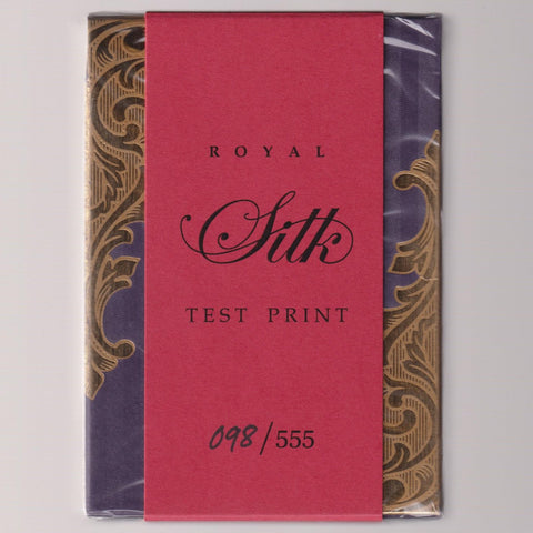 Royal Silk Test Print (#098/555)