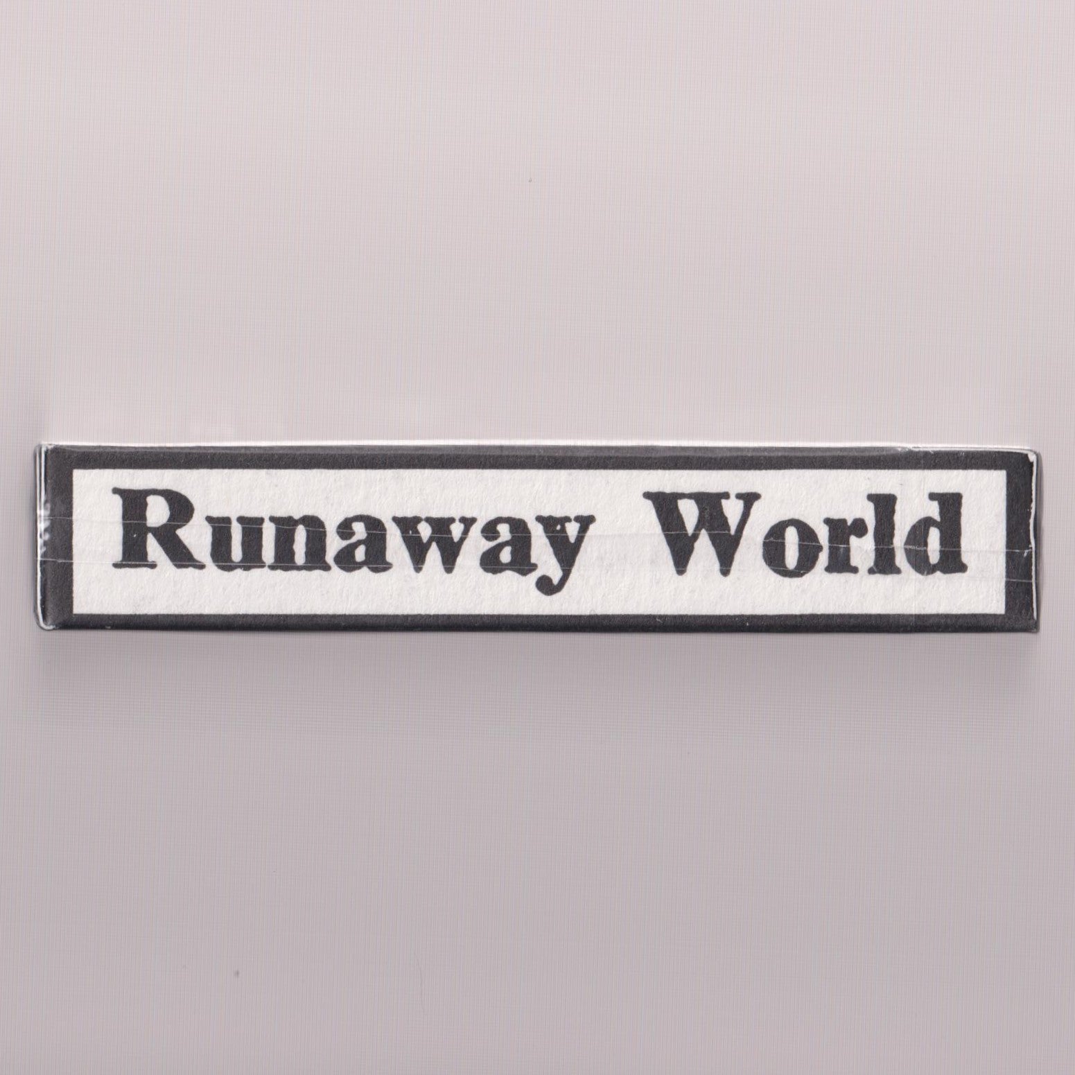 Runaway World (Miracle Seltzer Edition) [AUCTION]