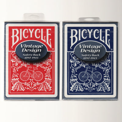 Bicycle Vintage Design Safety Back (Red & Blue) [AUCTION]
