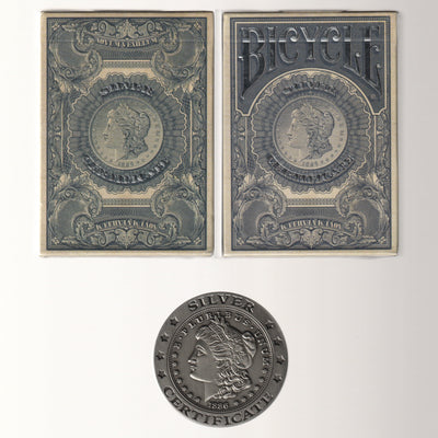 Silver Certificate Bicycle & Unbranded + Coin [AUCTION]