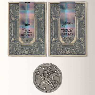Silver Certificate Bicycle & Unbranded + Coin [AUCTION]