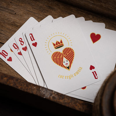 Simple Royal Blue Playing Cards