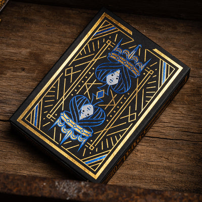 Simple Royal Blue Playing Cards
