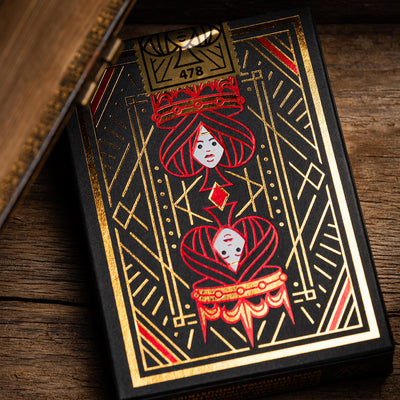 Simple Royal Red Playing Cards