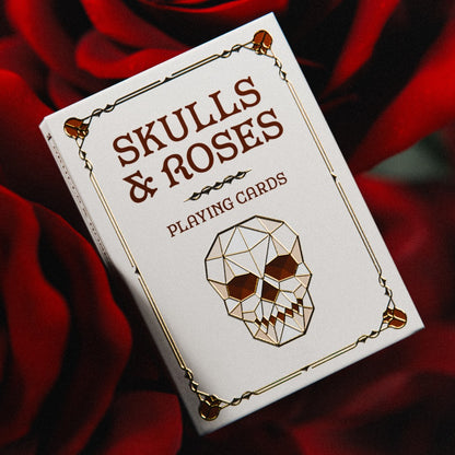 Skulls & Roses Playing Cards