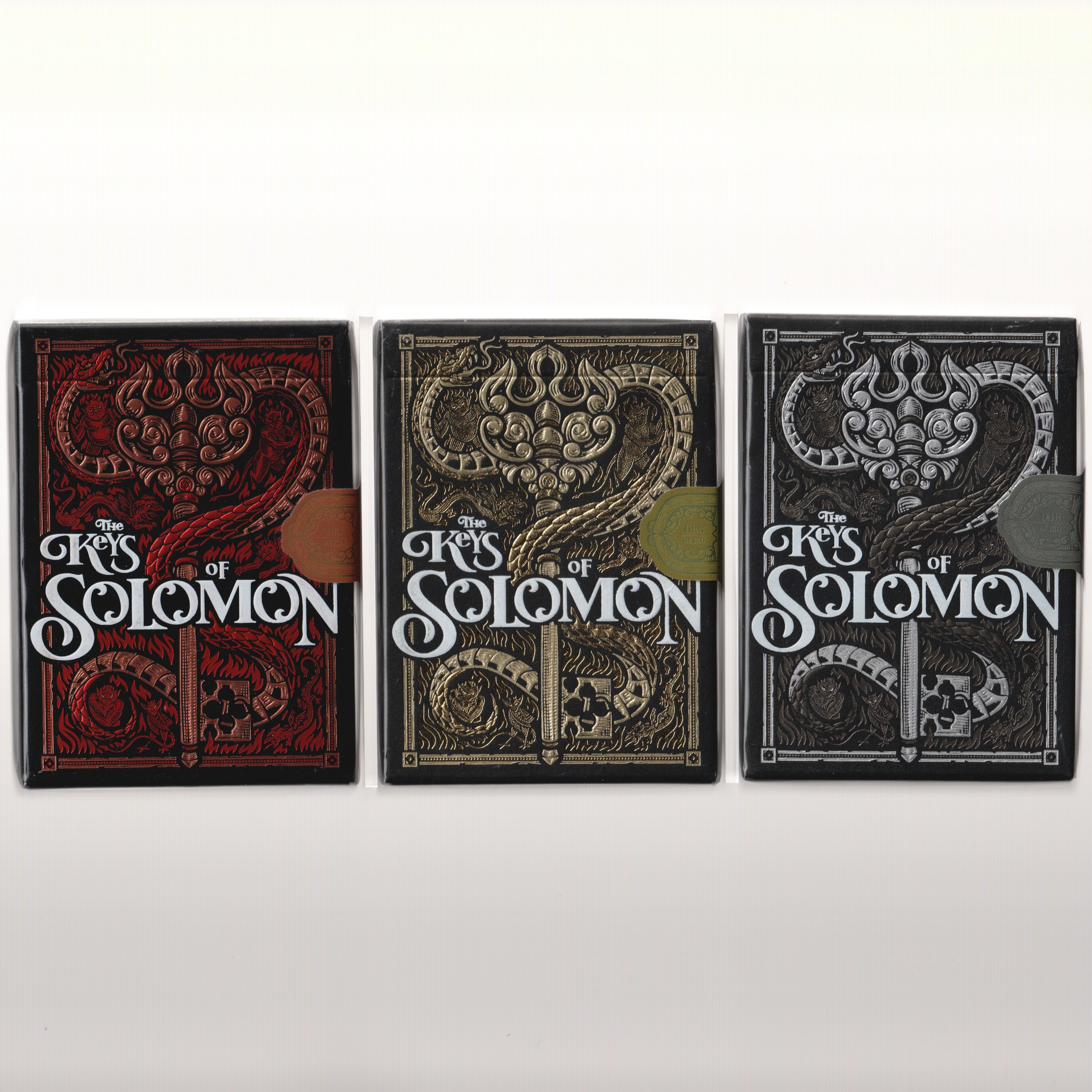 The Keys of Solomon Gilded Trio [AUCTION]