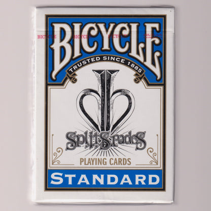Bicycle Split Spades (Prototype/"Sample Only", Blue) [AUCTION]